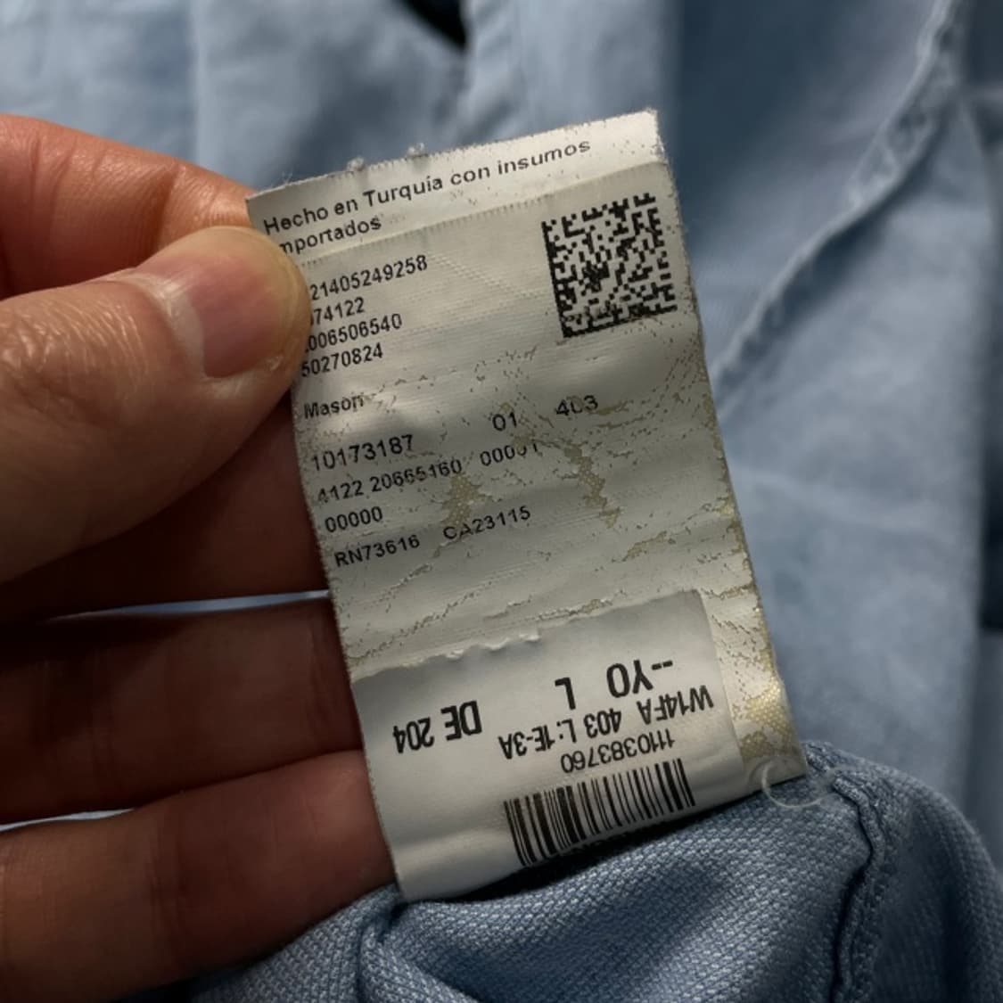 100 휴고보스 데님셔츠 청남방 상품이미지4