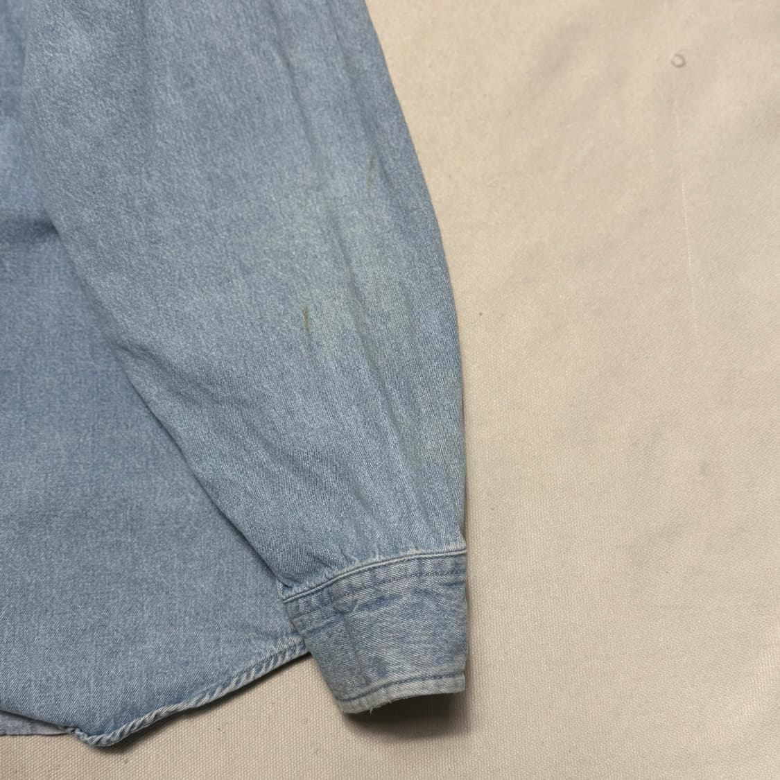 ‼️ 희귀매물 급처 Supreme XL 아플리케 데님 셔츠 ‼️ 상품이미지6