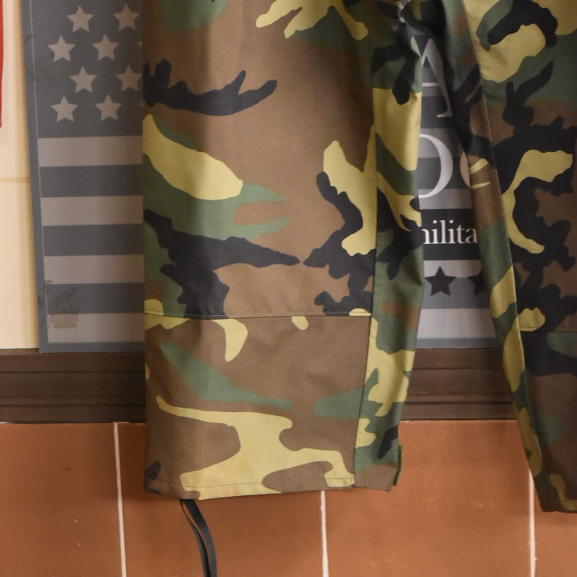 미군 오리지널 우드랜드 고어텍스 팬츠 LS (Large-Short) 상품이미지3