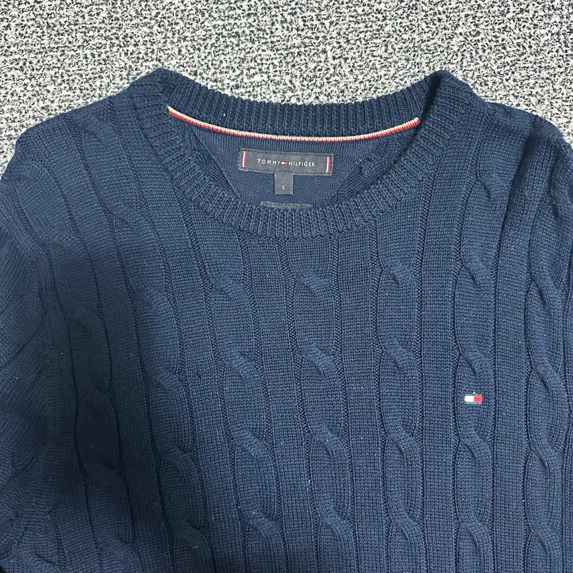 (S)타미힐피거 케이블 니트 상품이미지2