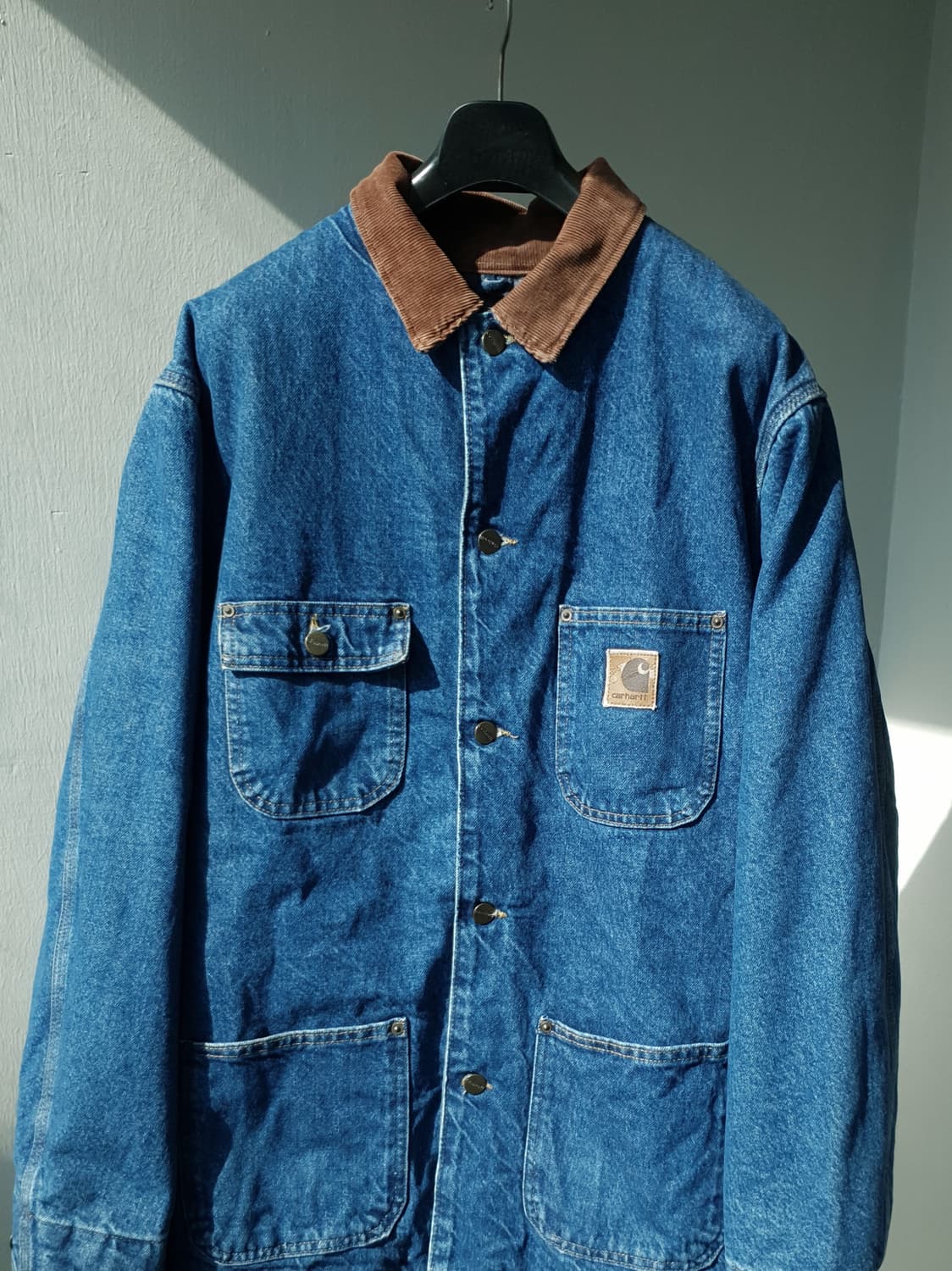 Carhartt c59 dst denim chore coat 상품이미지3