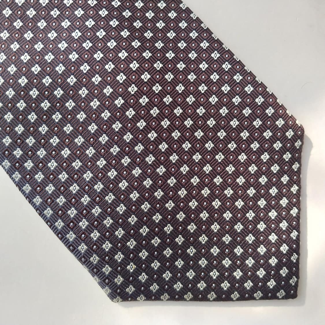 빨질레리 실크 마이크로 패턴 넥타이 8.6cm A+등급 K2150 상품이미지8
