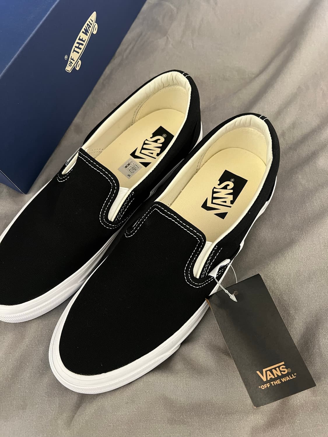 반스 슬립온 LX 44 프리미엄 블랙 265 새제품 상품이미지7