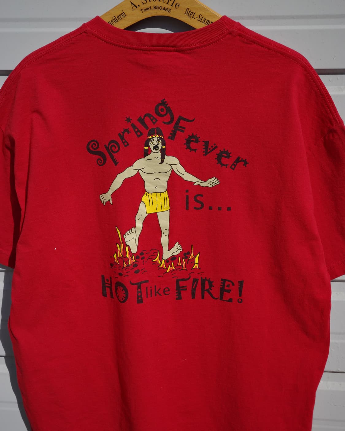  ULM Spring Fever is Hot Like Fire 티셔츠 상품이미지5