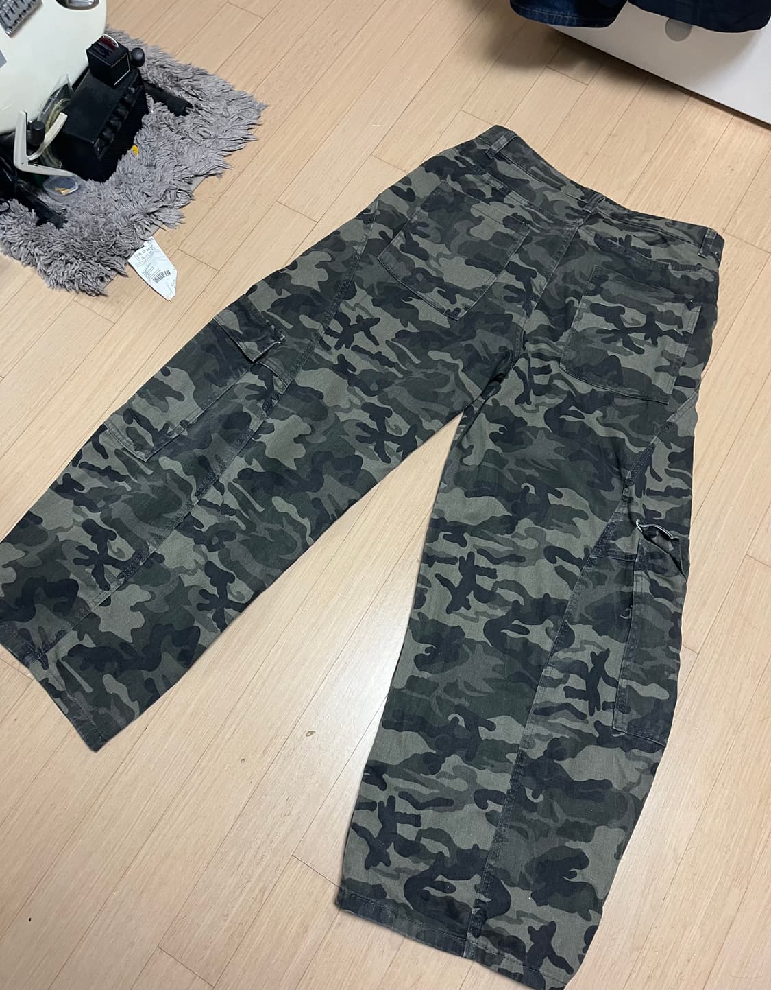 카모 와이드팬츠 상품이미지2