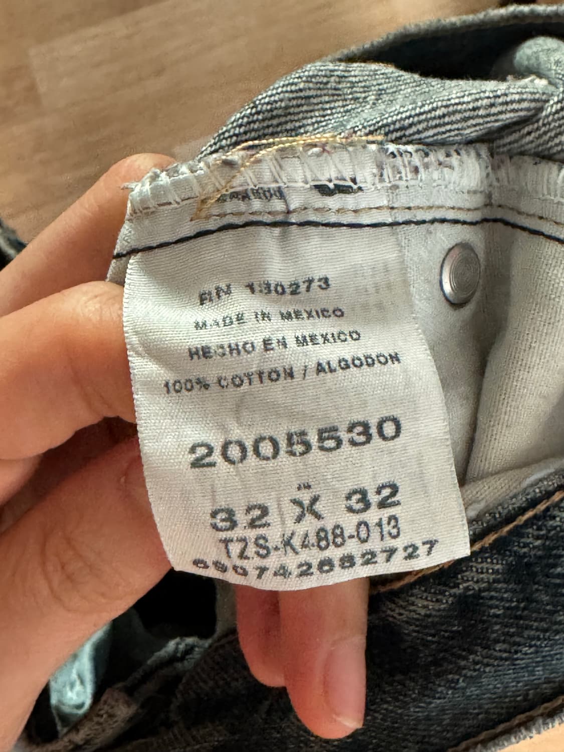 빈티지 청바지 상품이미지3