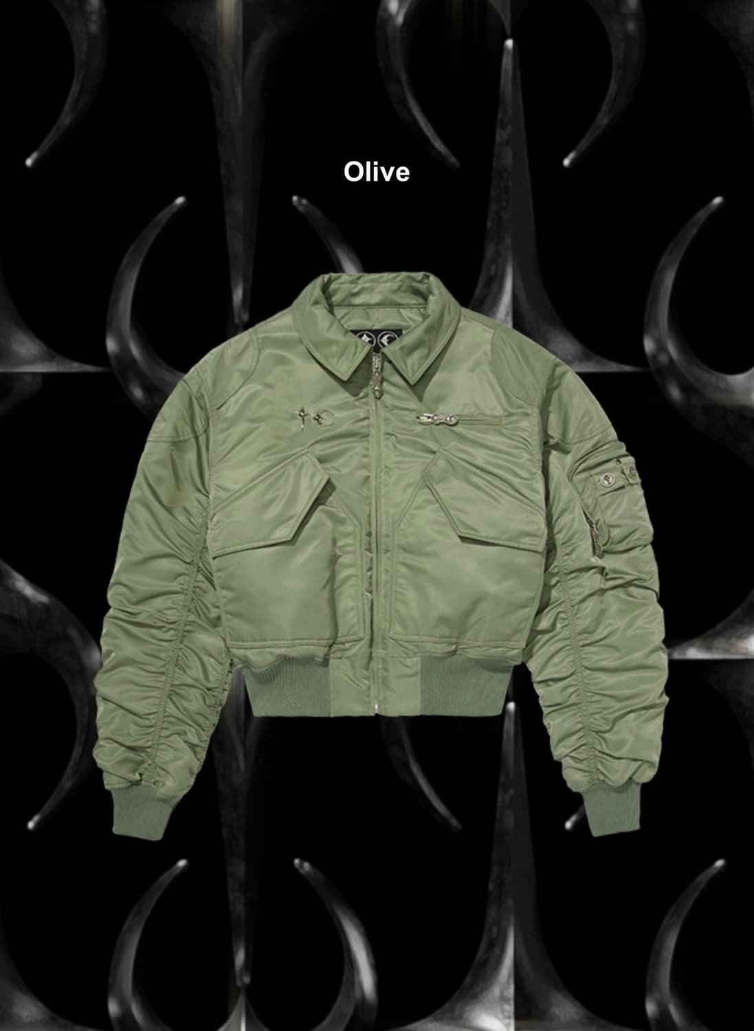 떠그클럽 어 버드 라이트닝 봄버 MA-1 미착용 새상품 상품이미지1