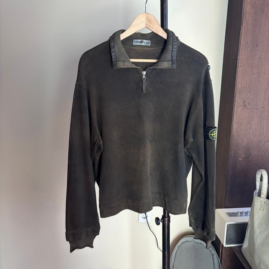 15339 - 90s 스톤아일랜드 반집업 맨투맨 상품이미지2