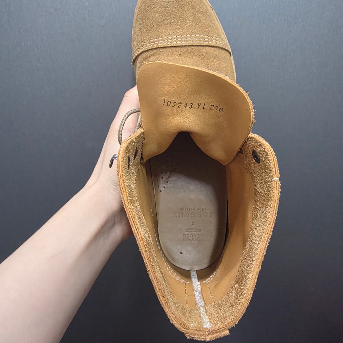 조셉트 워크부츠 베이지 290 상품이미지9