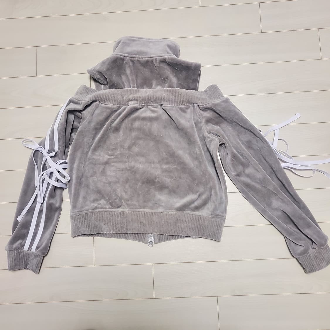 낫노잉 Not knowing 아이브 장원영 벨루아 리본  트랙탑 상품이미지7