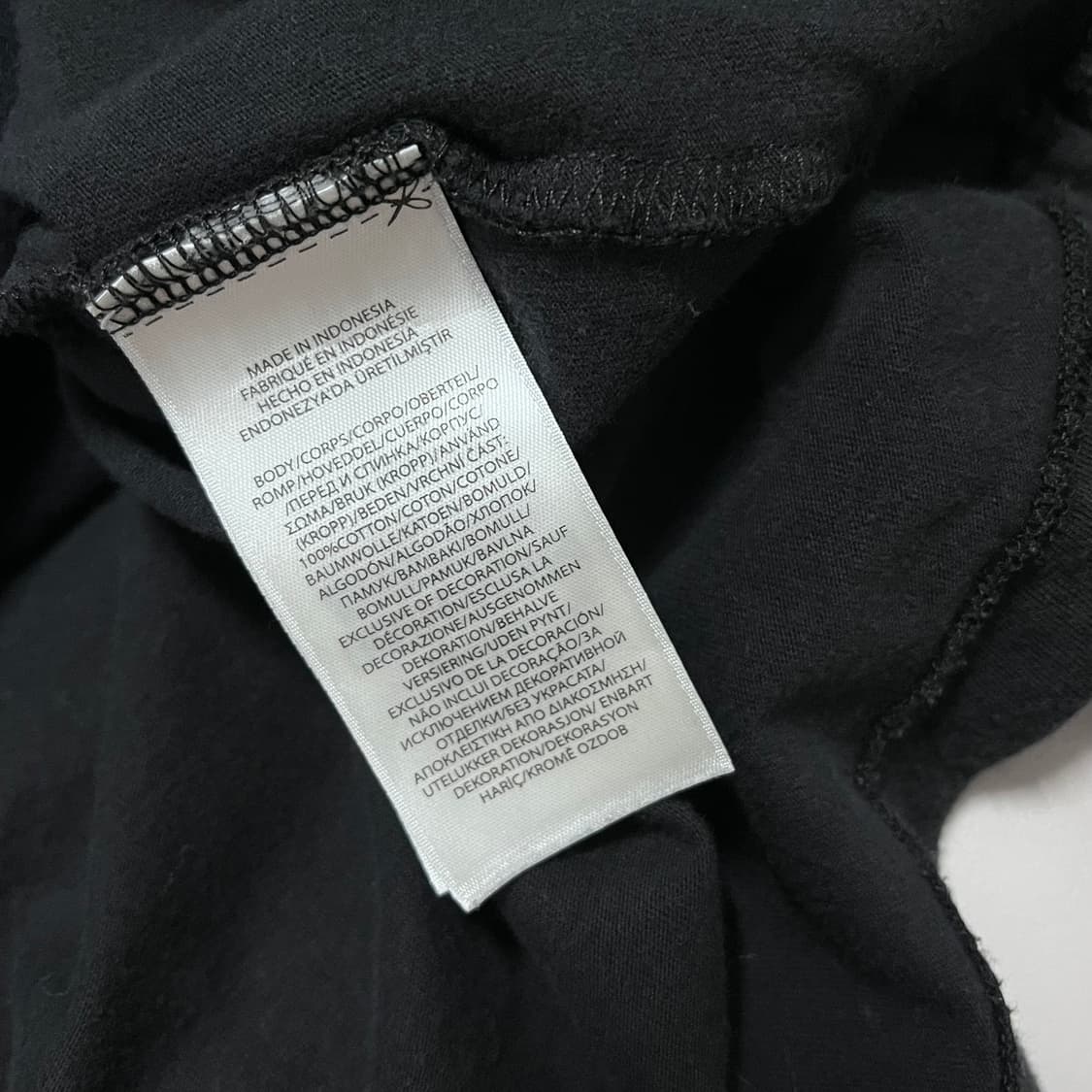 [정품] 폴로 블랙 / 레드포니 반팔티 [ L ]  상품이미지4