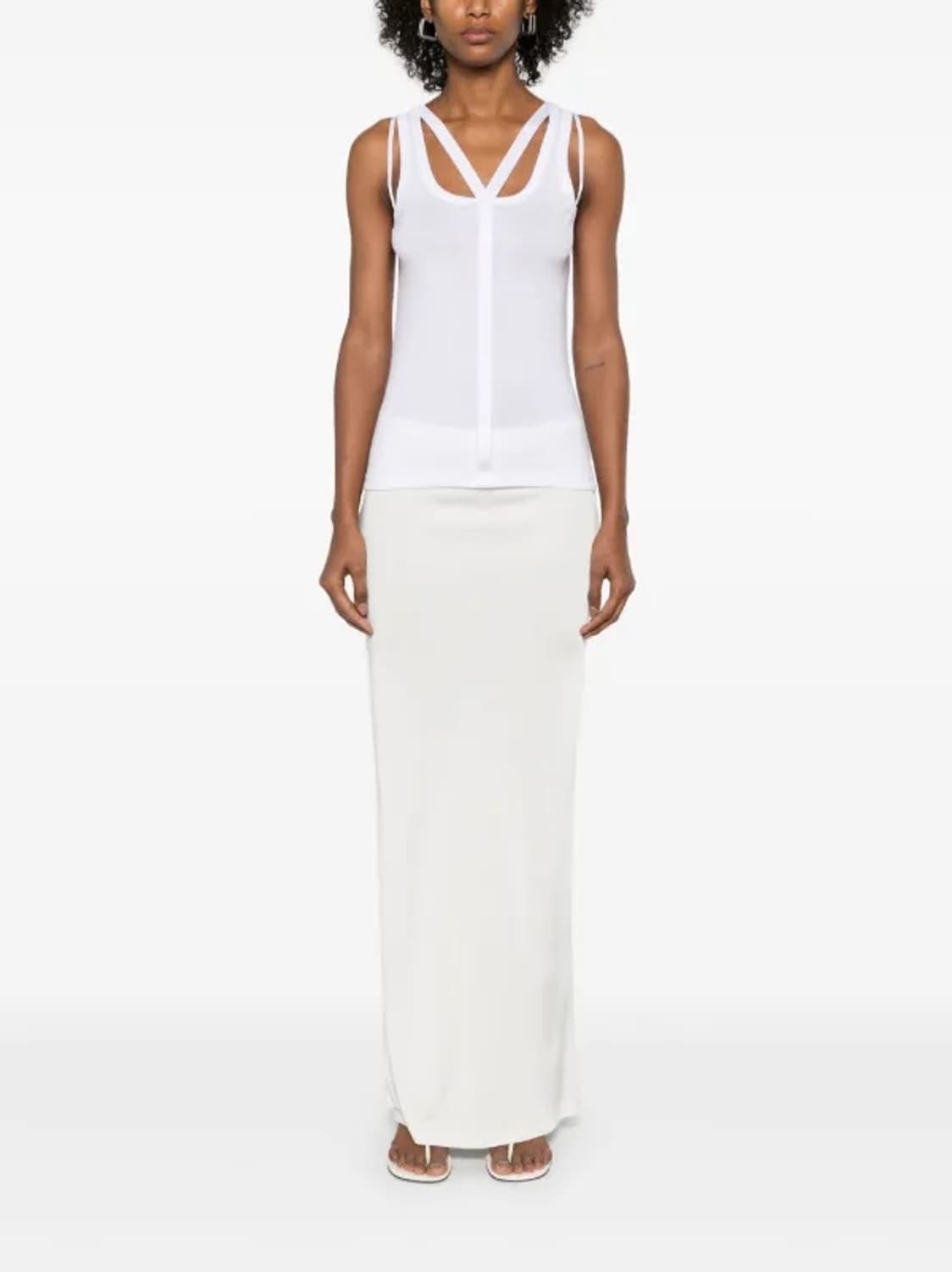 Helmut Lang 헬무트랭 스트랩 레이서 탱크 탑 상품이미지1