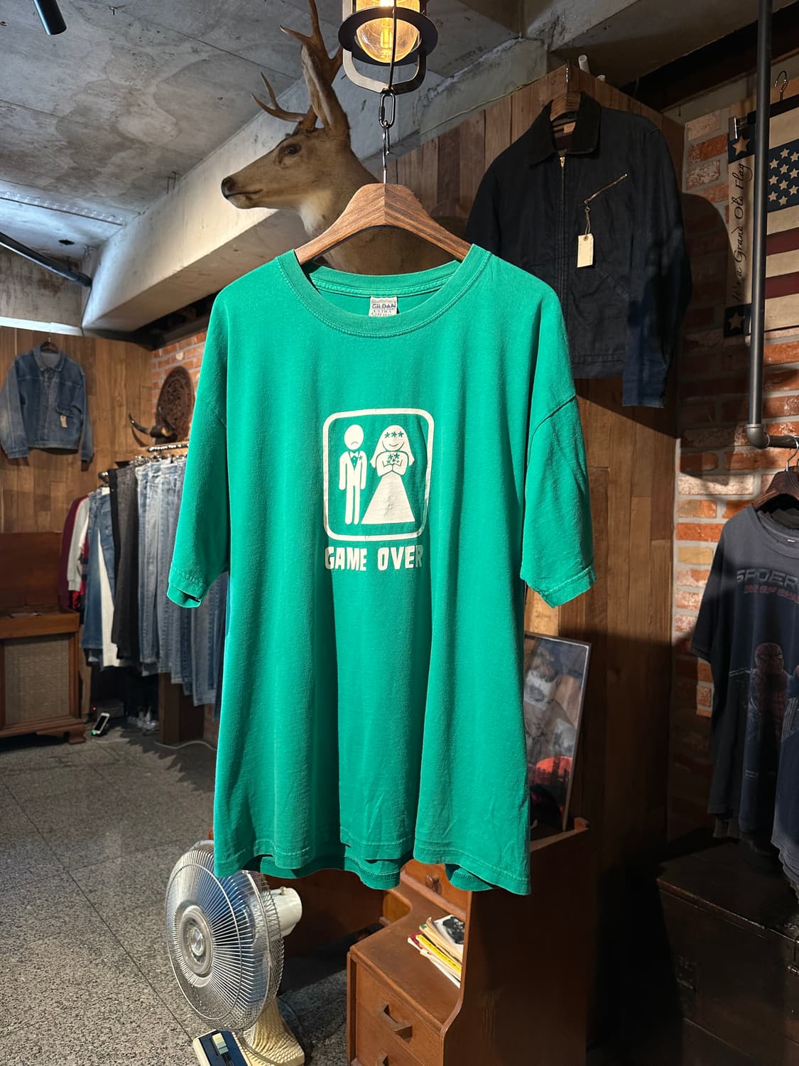 00s Vintage Game Over T Shirt 상품이미지1