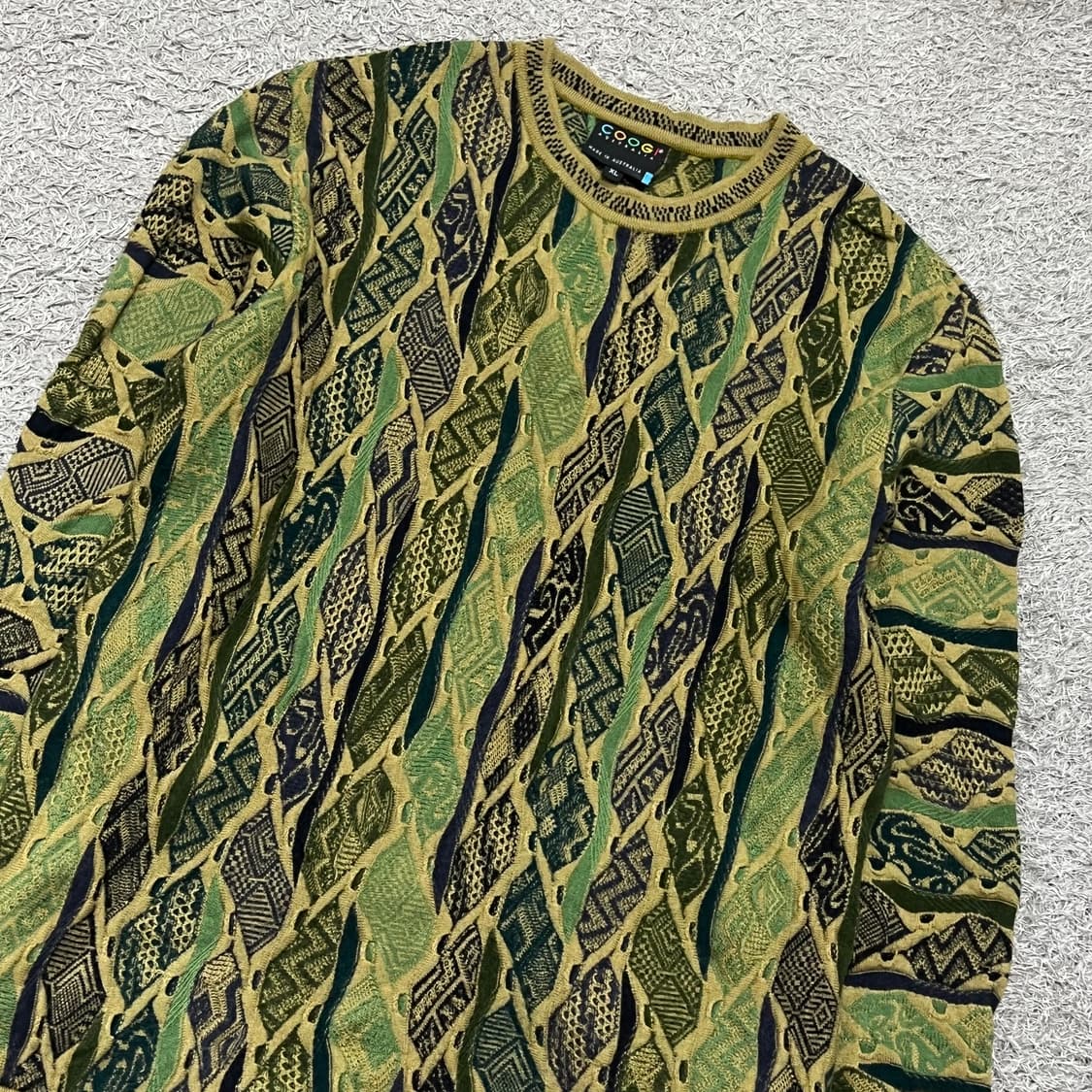 [100] 쿠지 케이블 니트 상품이미지1