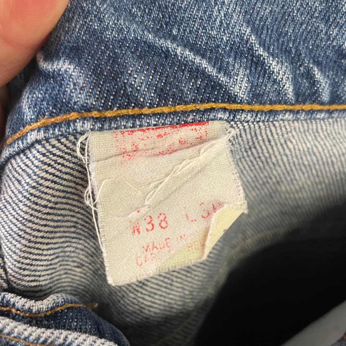 90s 리바이스 517 부츠컷 데님팬츠 USA 상품이미지8