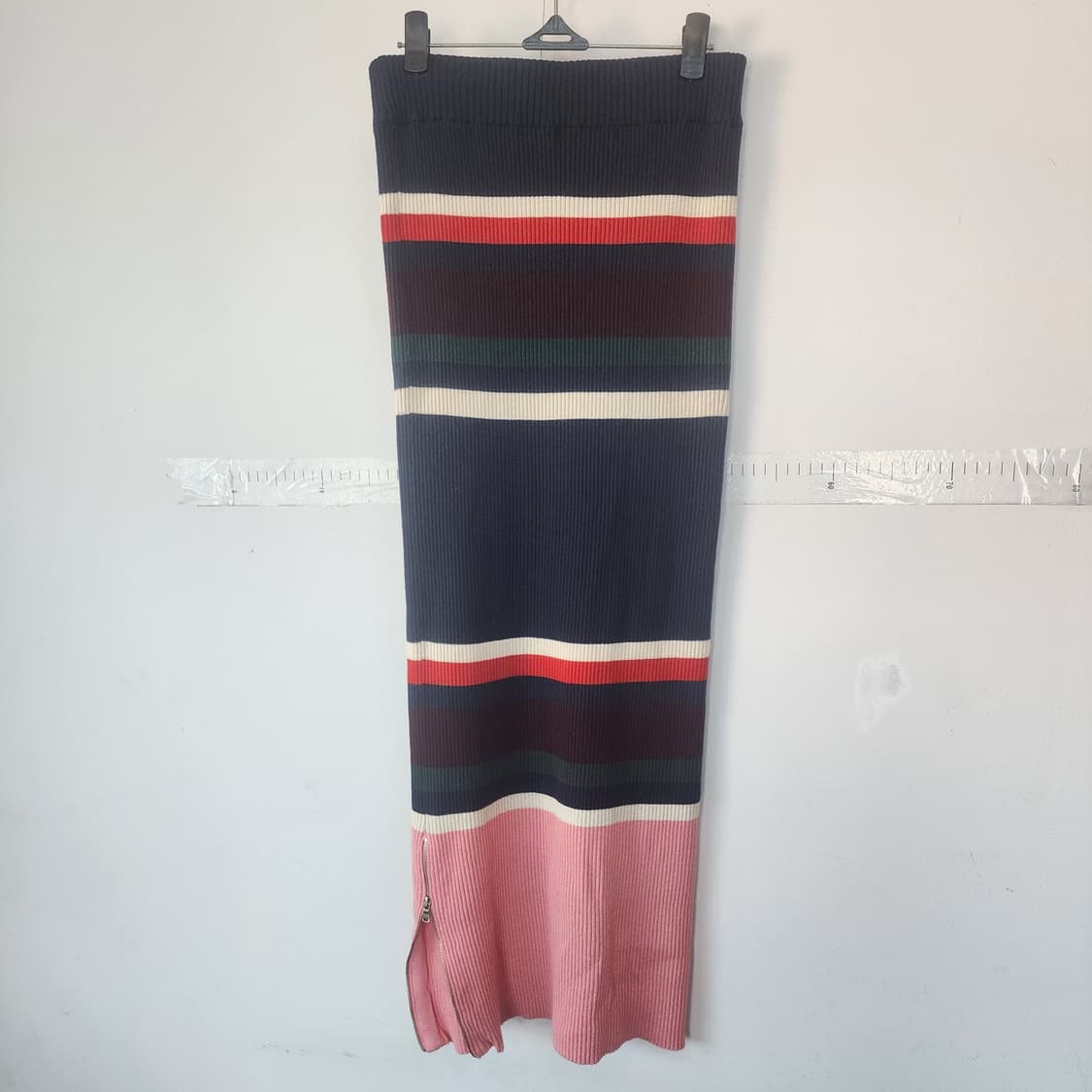 SJYP 골지 스트라이프 롱 스커트 상품이미지5