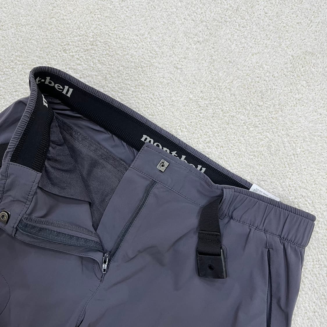 75 몽벨 벨트 기능성 바지 0312M2 상품이미지2