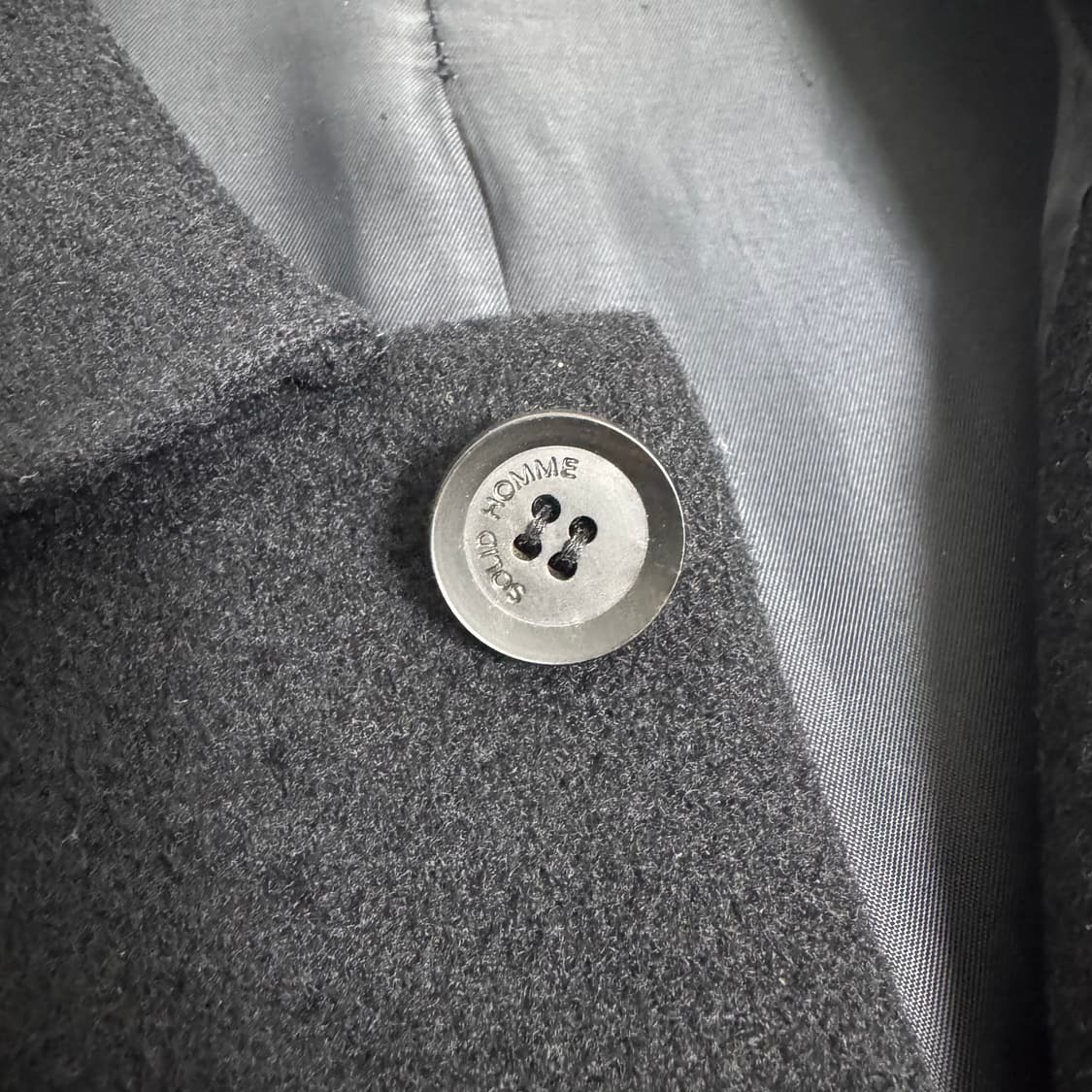 솔리드옴므 우영미 싱글 코트 48 상품이미지3