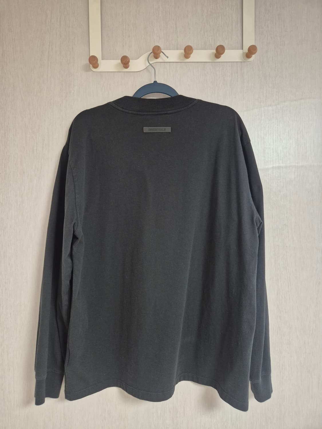 피어오브갓 에센셜 크루넥 롱슬리브 M 블랙 상품이미지4