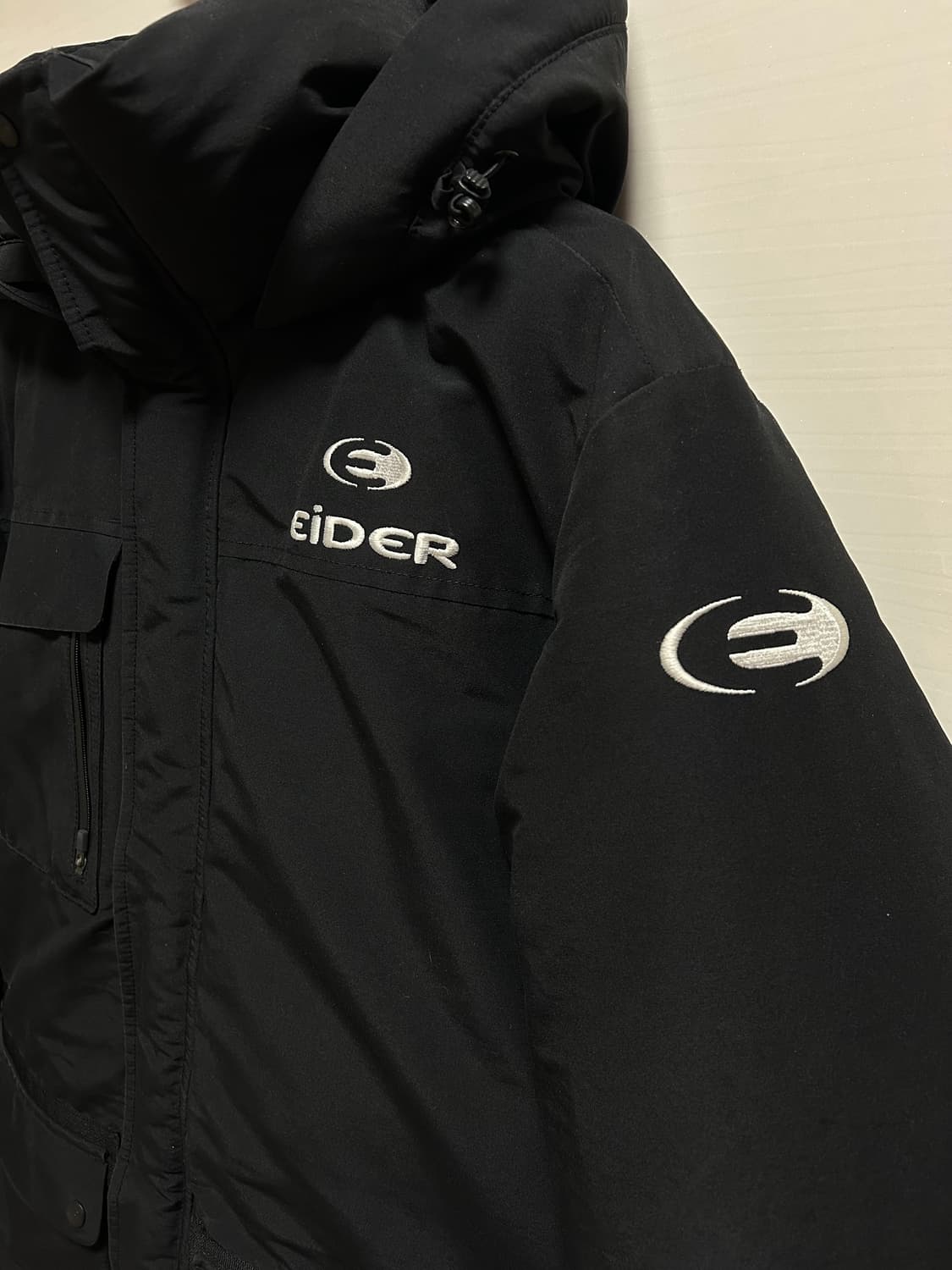 아이더 스텔라 다운 자켓 M 블랙 상품이미지3