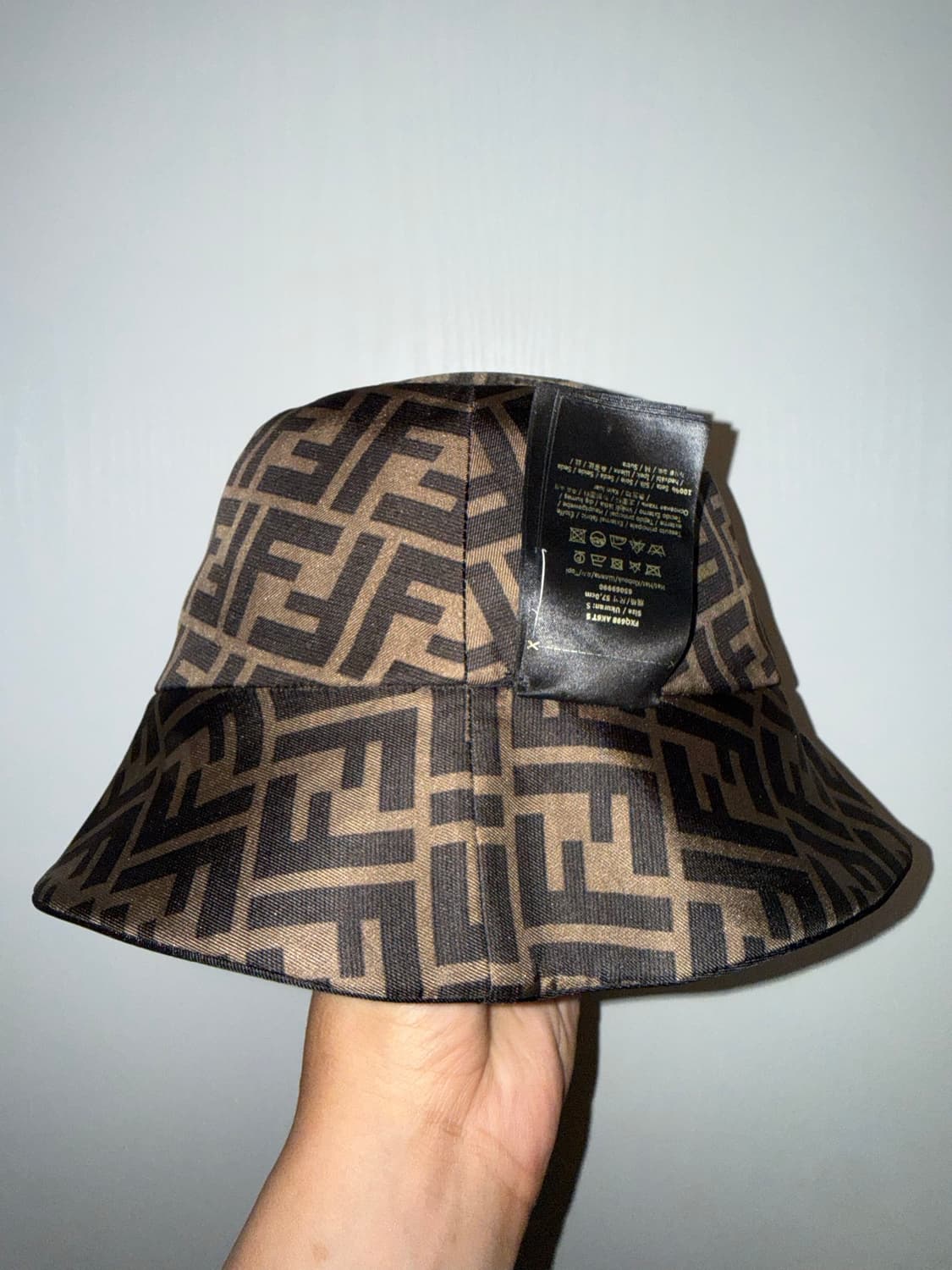 Fendi X Versace 펜다체 fendace 버킷햇 57사이즈 상품이미지5