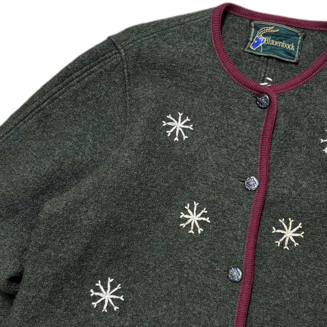 90s Blauenbock ITALY Boiled Wool Jacket 상품이미지3