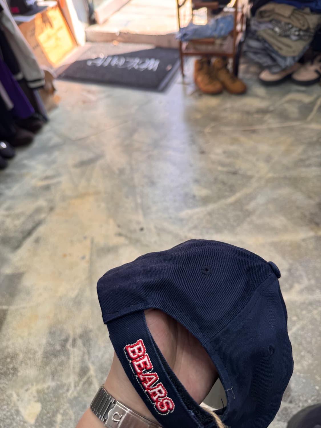 두산베어스 올드베어 모자 2개일괄  상품이미지5