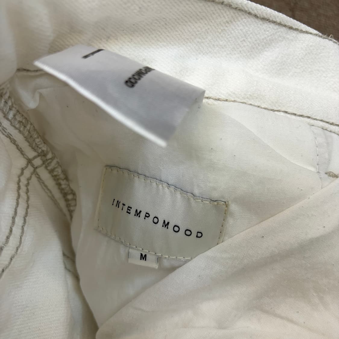 INTEMPOMOOD 인템포무드 와이드 커브진 데님  상품이미지3