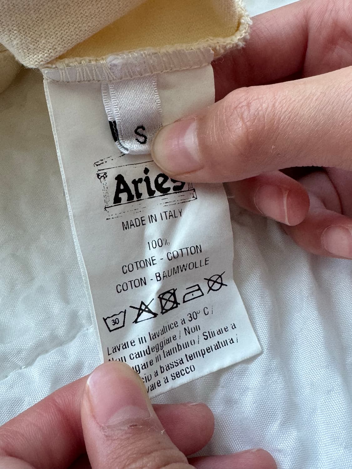 Aries 에리즈 템플 스웻 셔츠 롱슬리브 S 상품이미지3