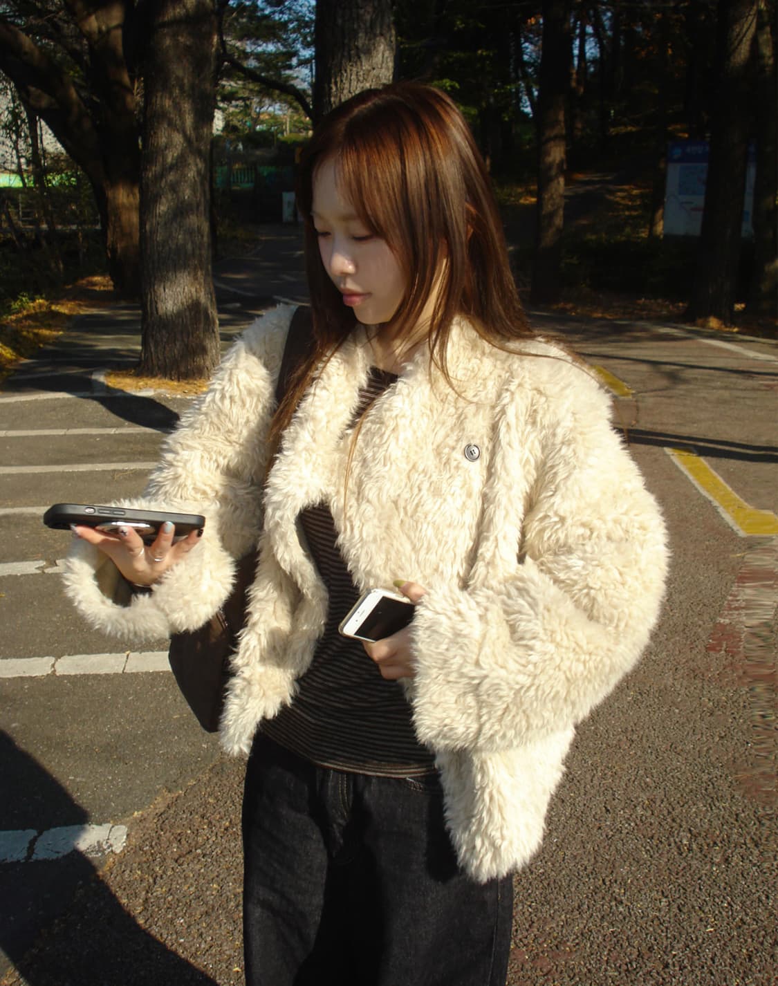 아워캐비넷 퍼자켓 상품이미지1