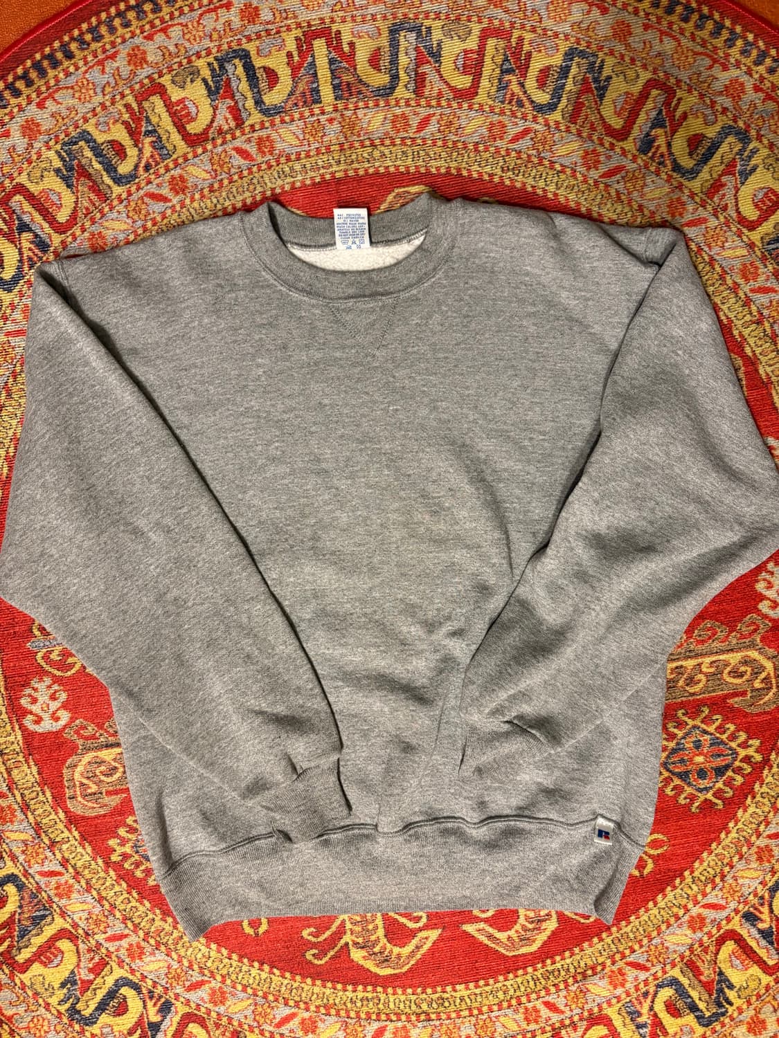 미제 러셀 빈티지 스웻셔츠 그레이 l 상품이미지1