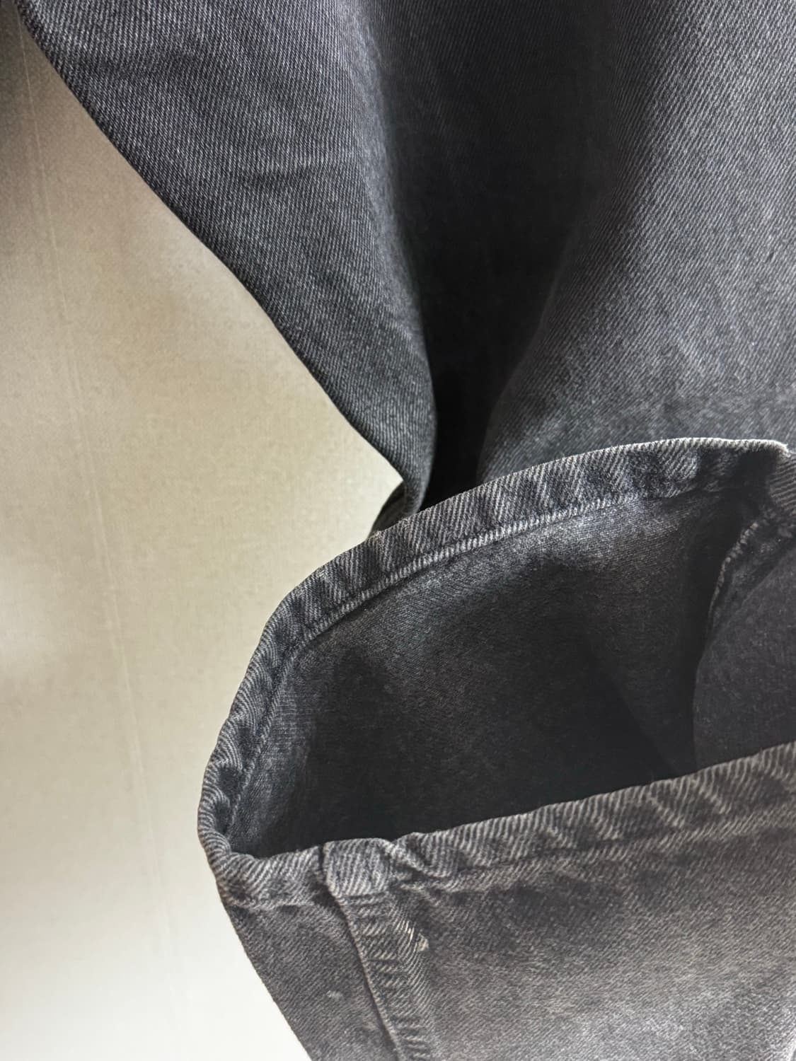 90s LEVIS 554 리바이스 흑청 데님 청바지 34 상품이미지4