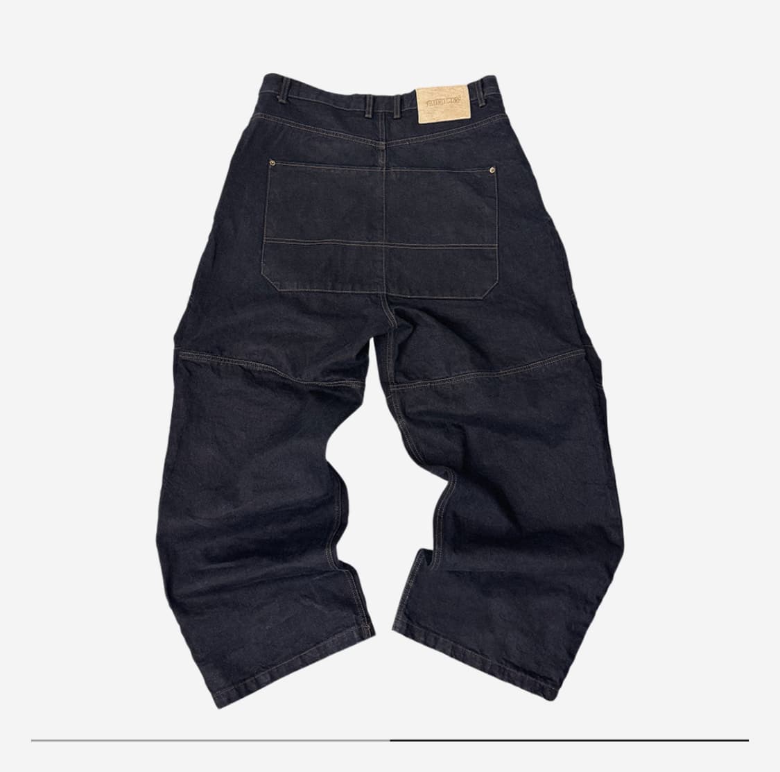 아오이로 Aoiro Ooki Feather Denim Pants 상품이미지2