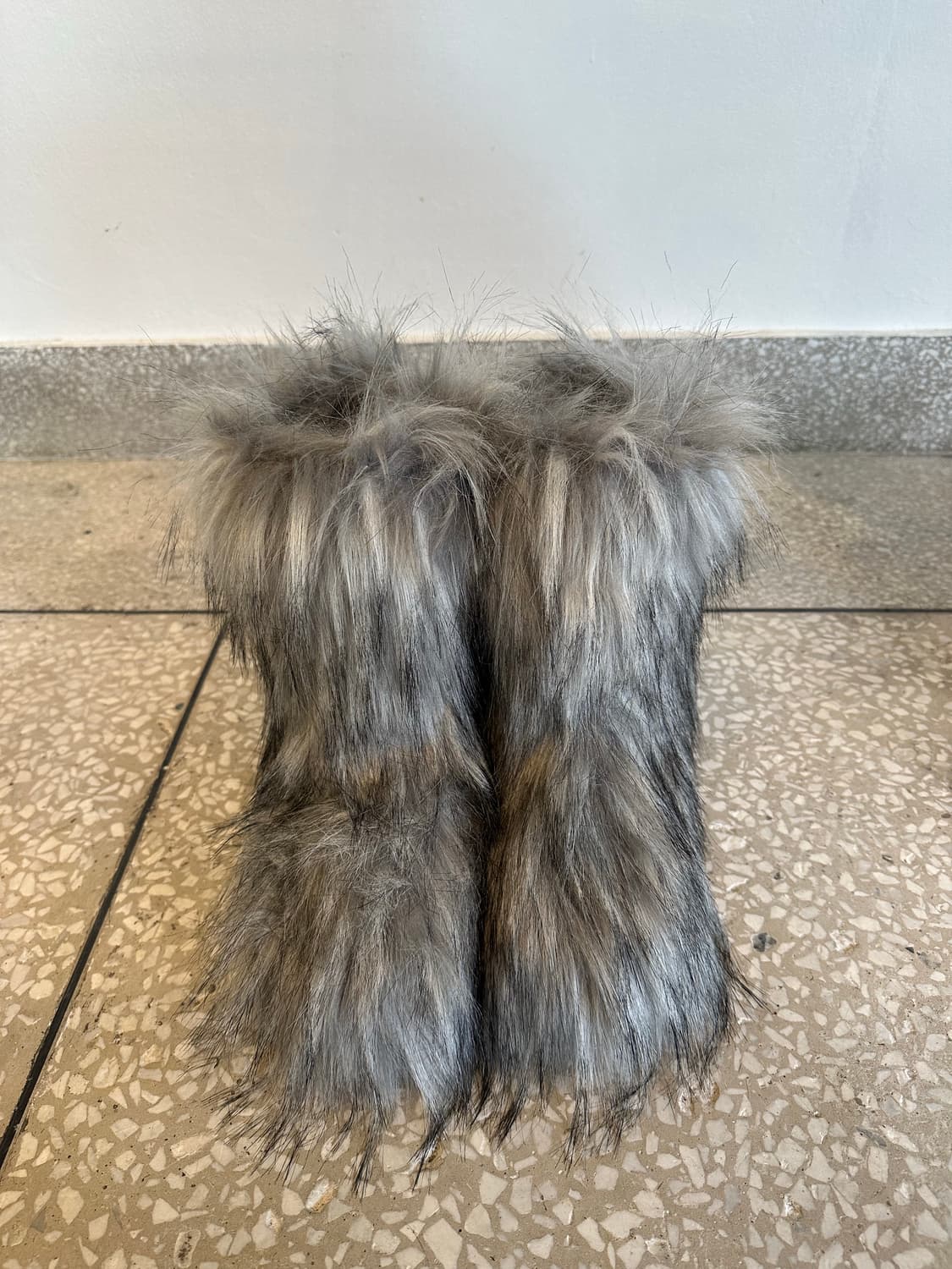 Vintage fur boots 상품이미지1