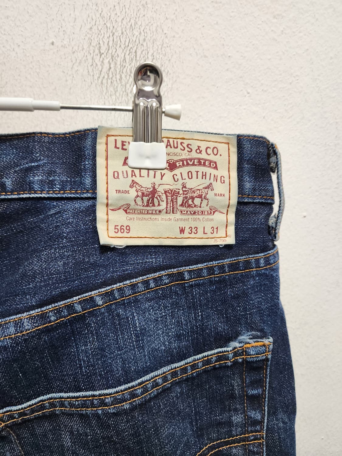 JPN 리바이스 569 데님 청바지  상품이미지4