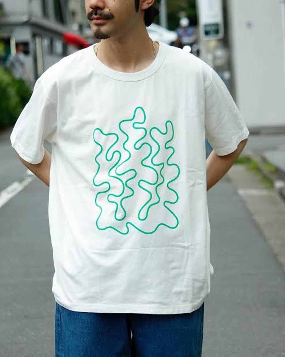 나나미카(Nanamica) 마운틴 그래픽 티셔츠 L사이즈 상품이미지1