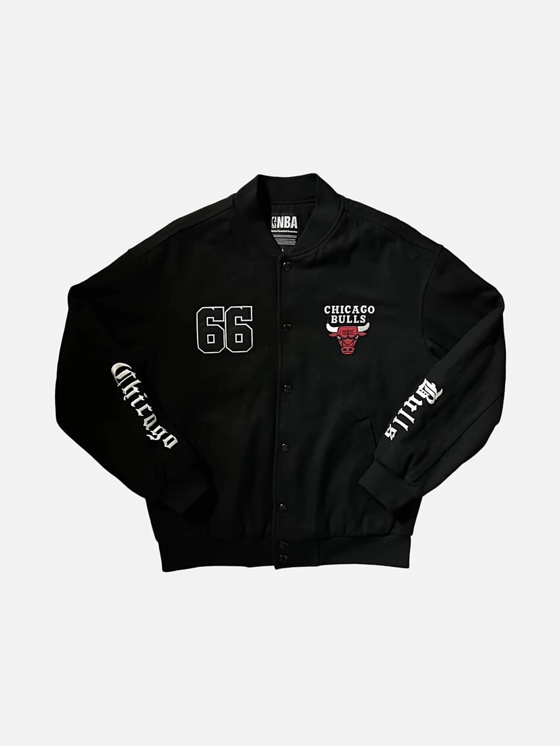 NBA 시카고불스 바시티 자켓 블루종 점퍼 상품이미지1