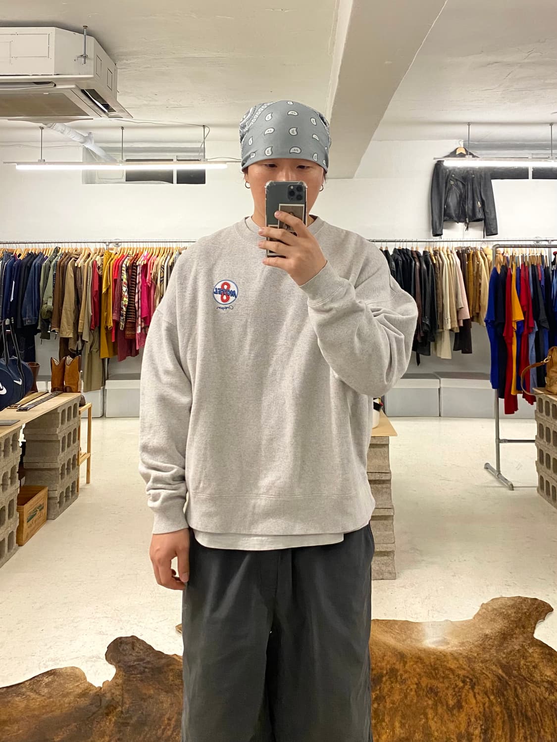 FREAK'S STORE x MIDORI KOMATSU sweat shi 상품이미지1