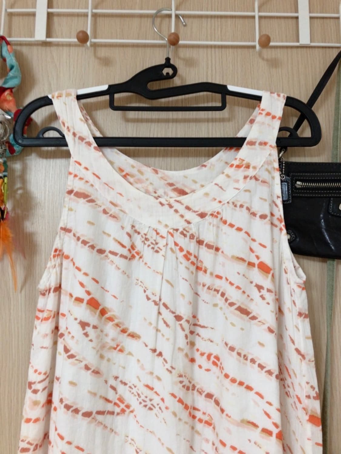 Tie-Dye Pattern Summer Mini Dress 상품이미지3