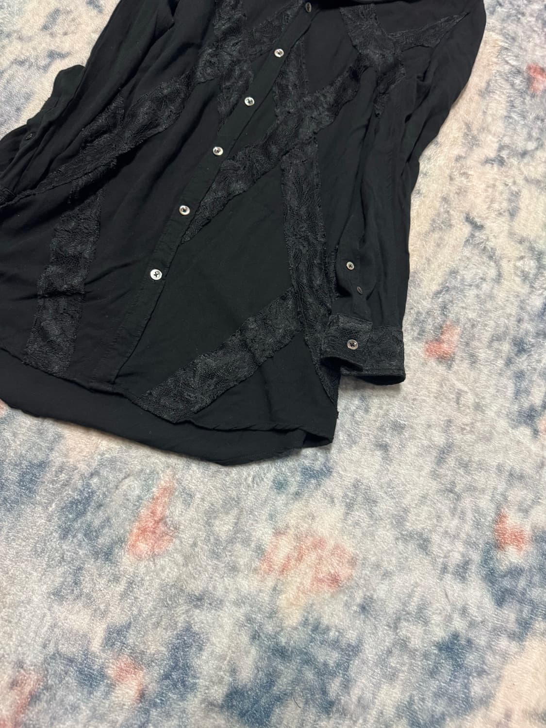 Civarize frill bondage rayon shirts 상품이미지6