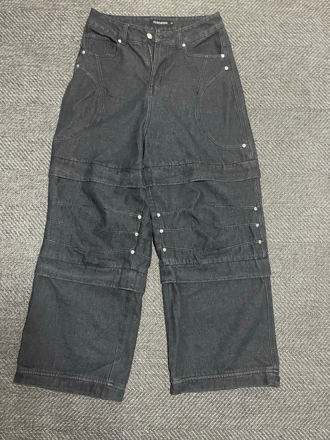 플레이버리즘 Double Layered Wide Denim Pant 상품이미지8
