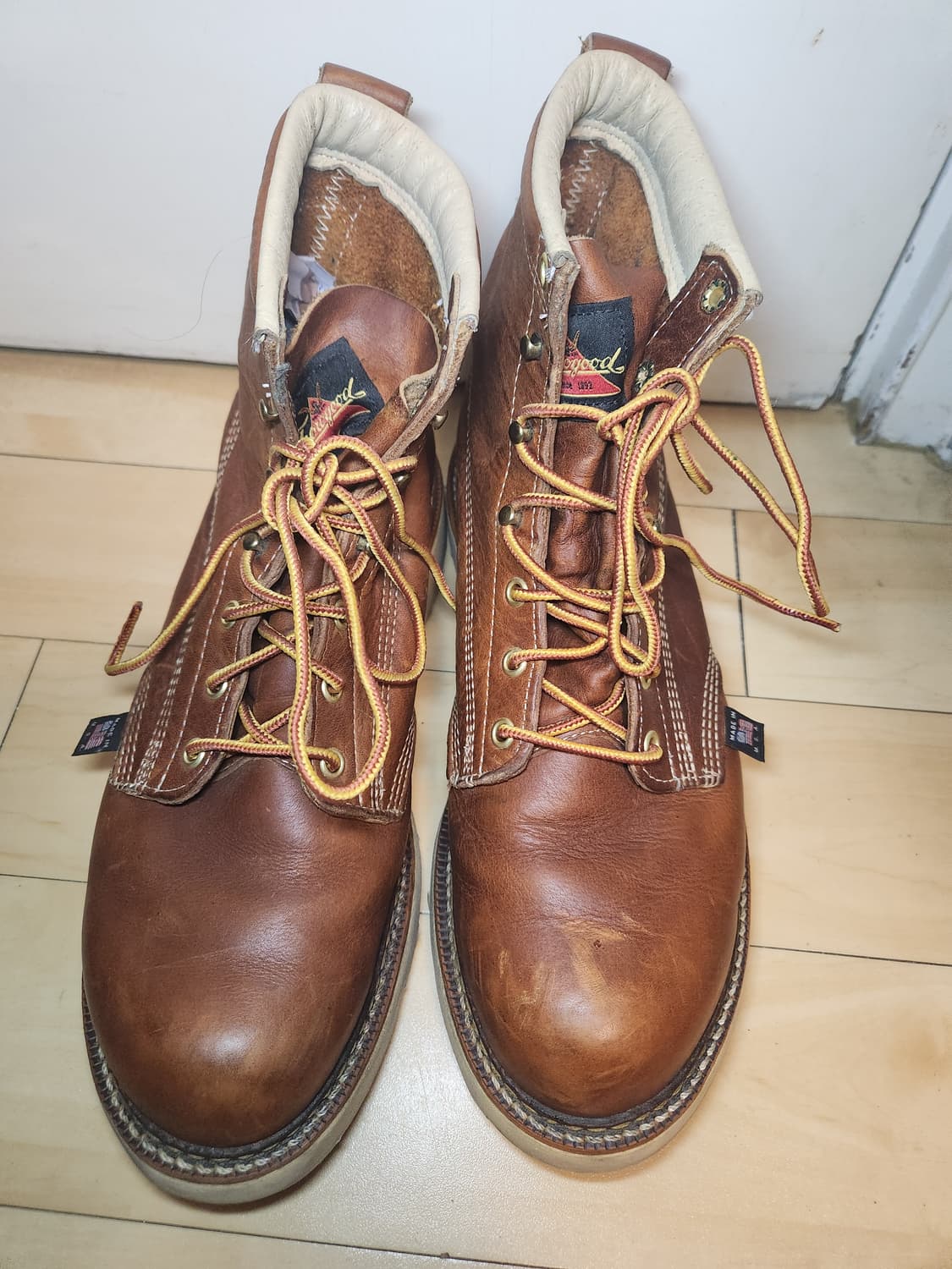 쏘로굿 플레인토 발볼EE 워커부츠 (270/미국9) 상품이미지2