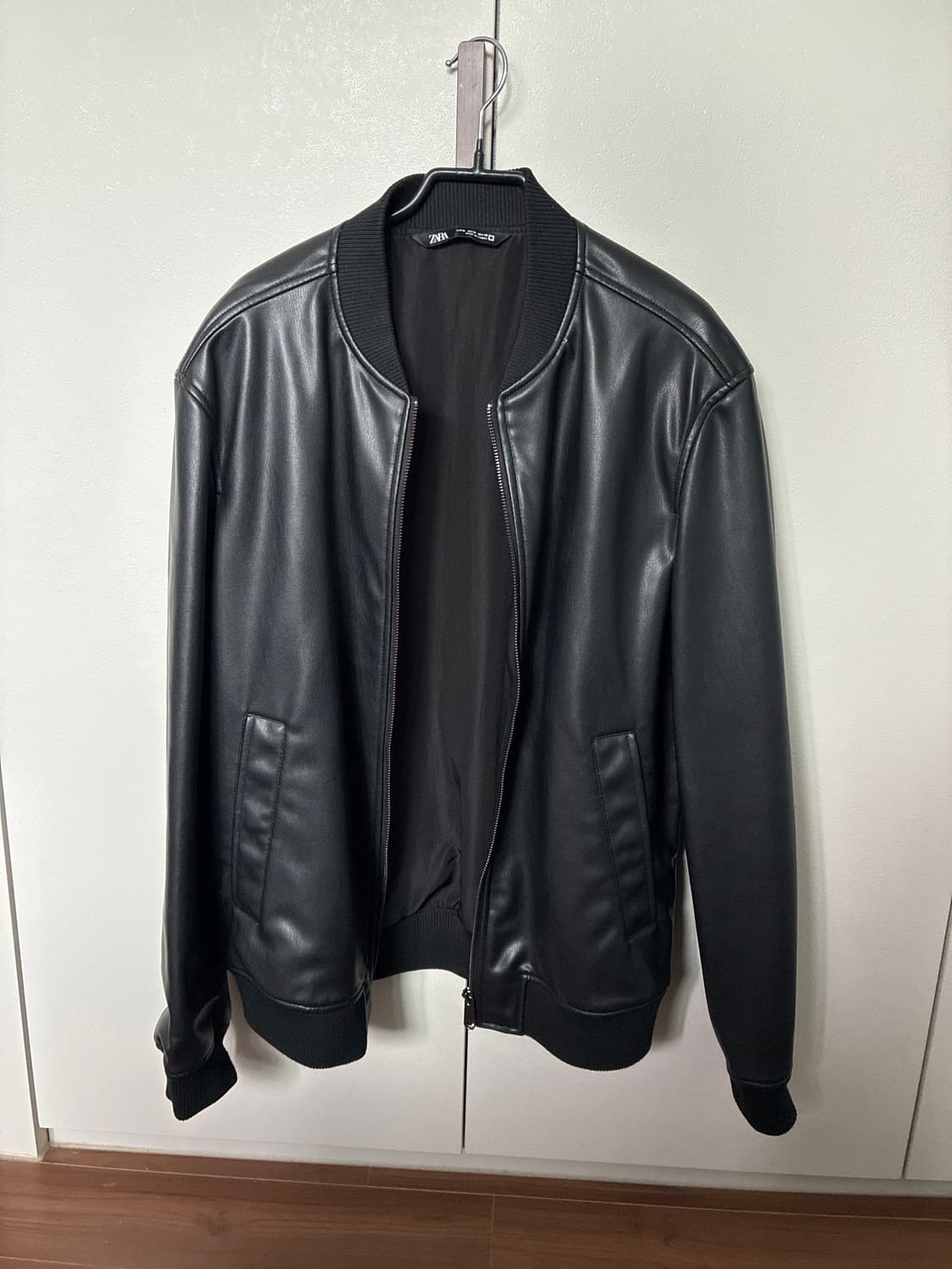 자라 레더 블루종 상품이미지1