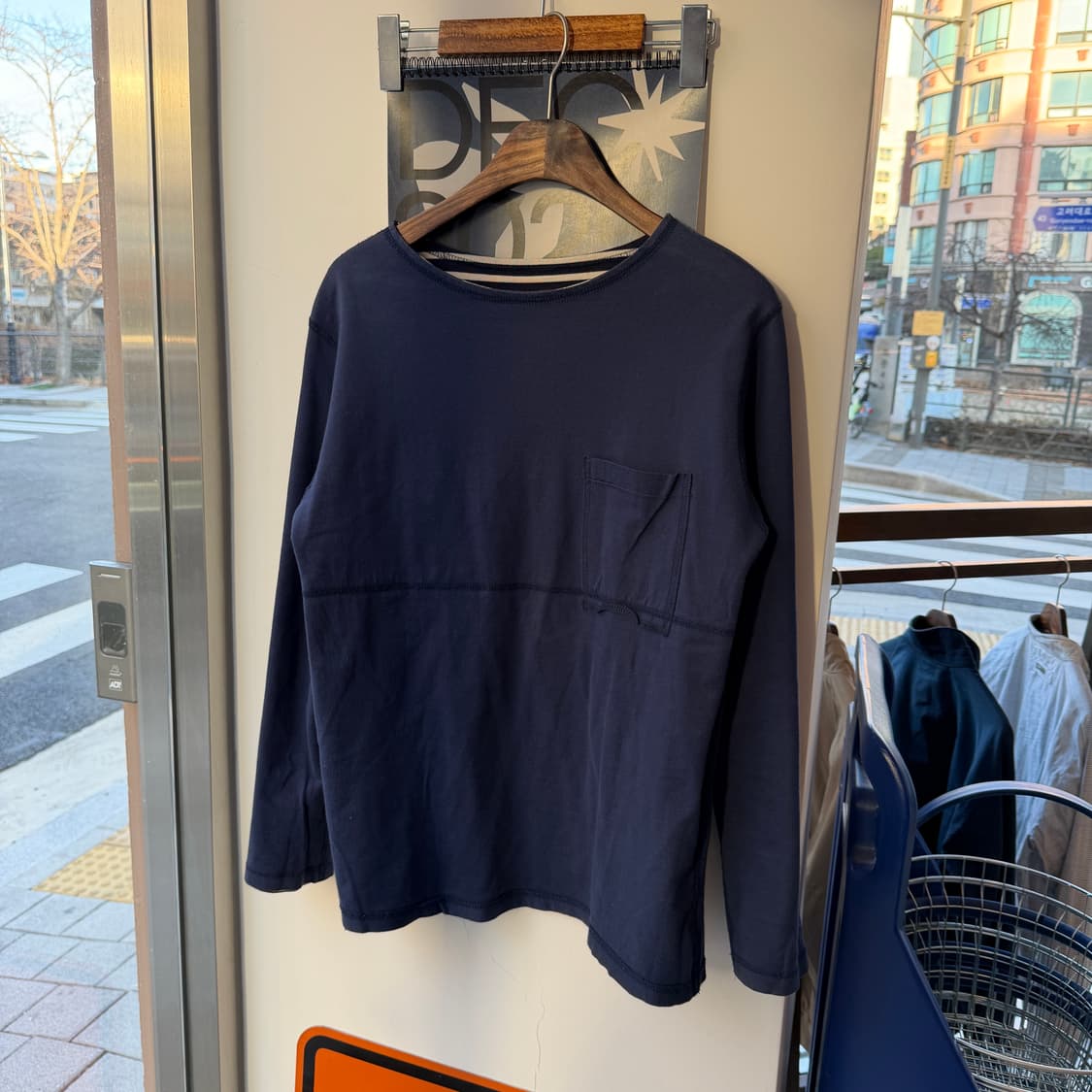 엔할리우드 리버시블 스트라이프 롱 슬리브 상품이미지2