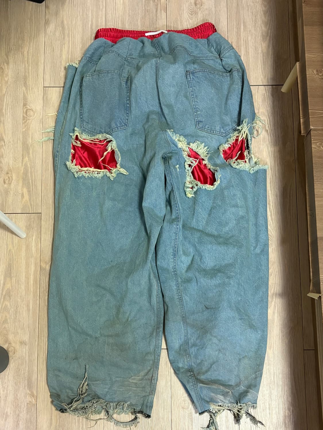 요리스포츠 트랙 데님 팬츠 상품이미지4