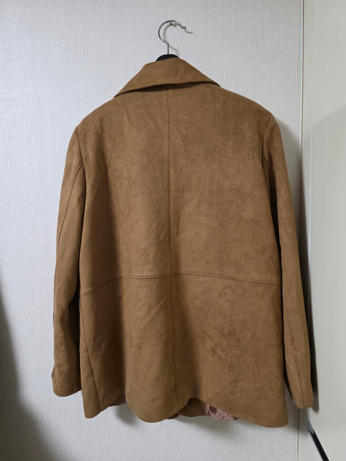 PLAGG 브라운 스웨이드 자켓 XL 상품이미지2