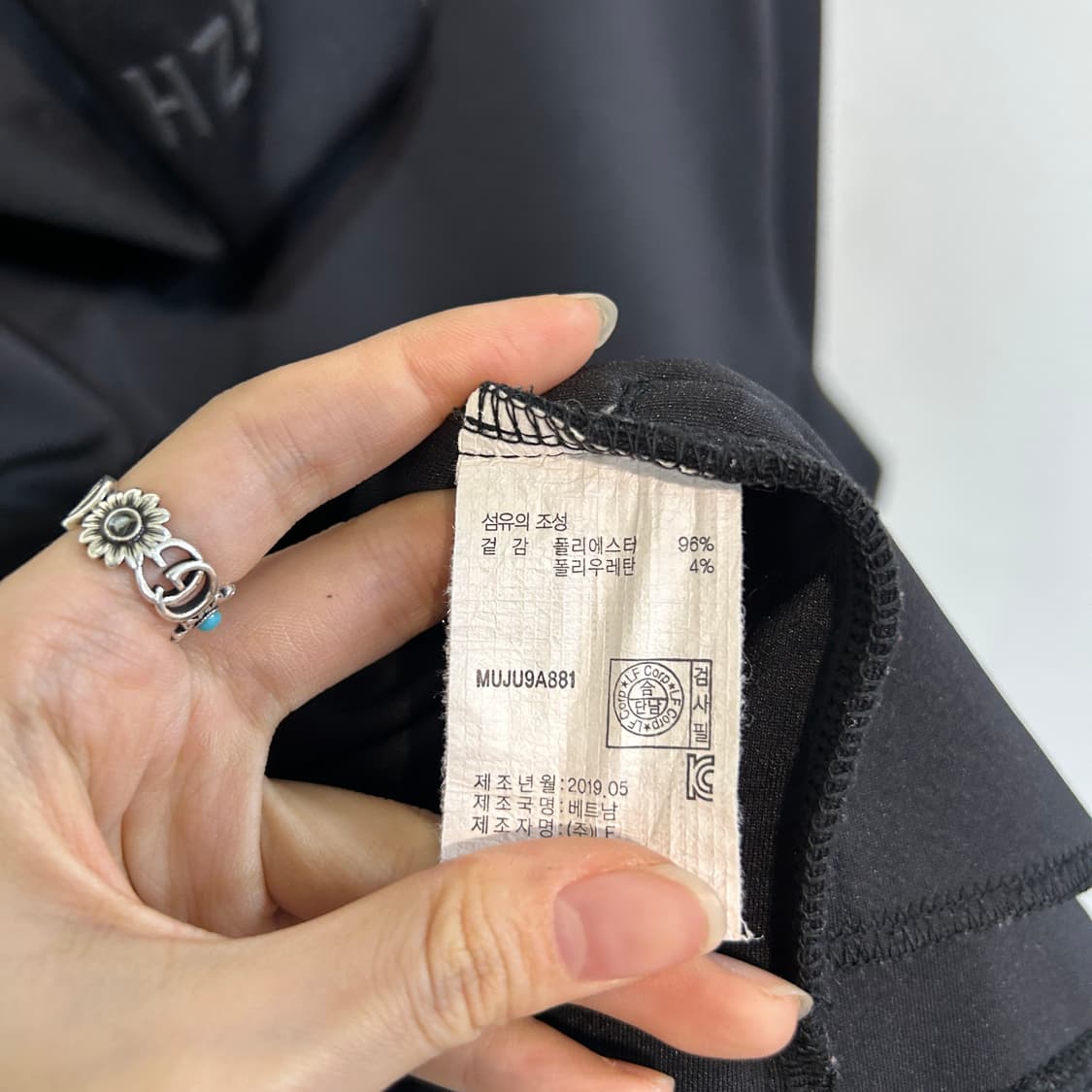 헤지스 남성 후드 집업 110 상품이미지4