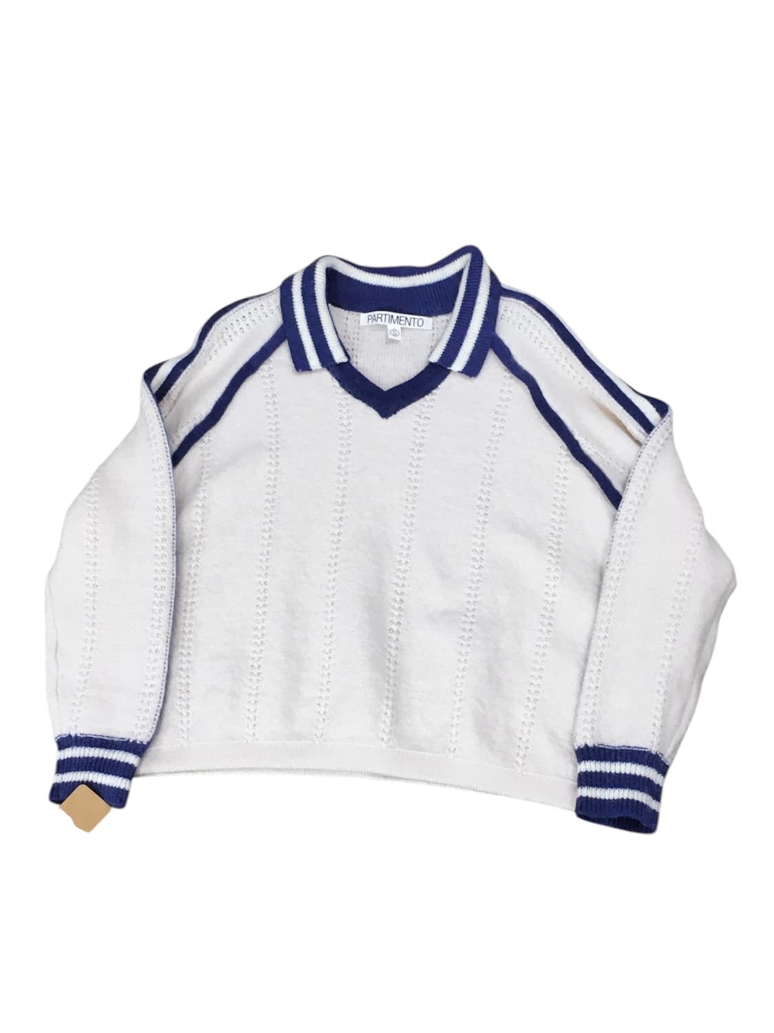 파르티멘토 스포티 니트 스웨터 아이보리  상품이미지1