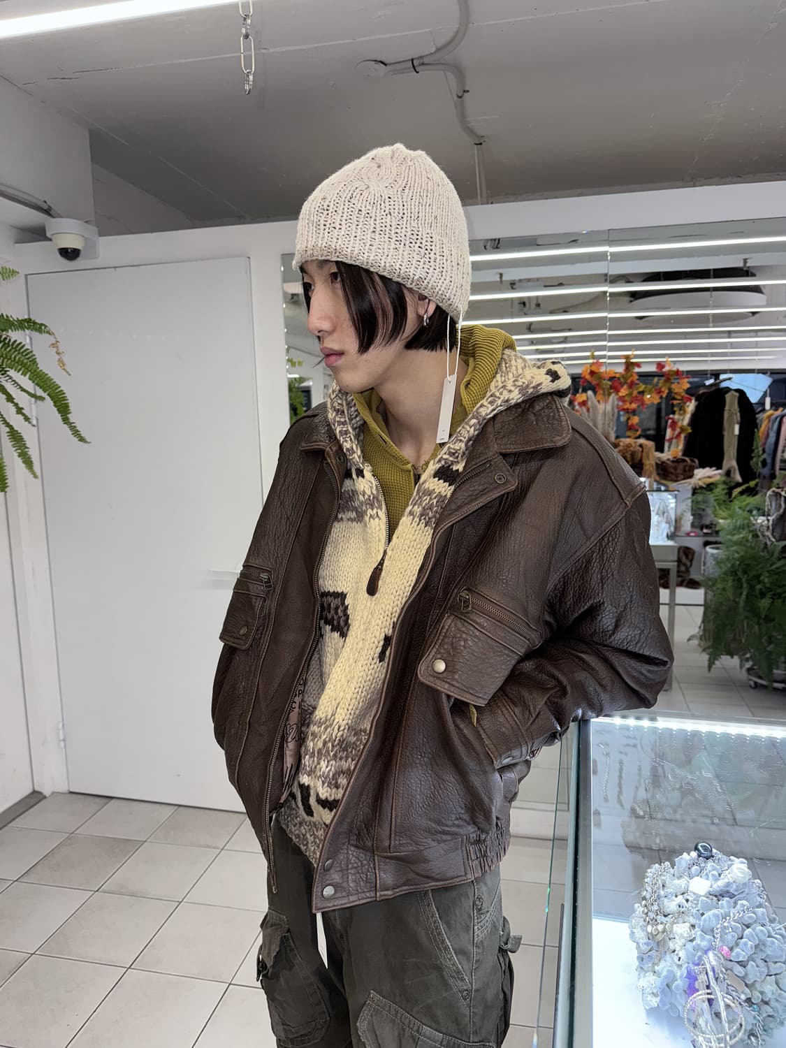 real leather jumper 상품이미지2