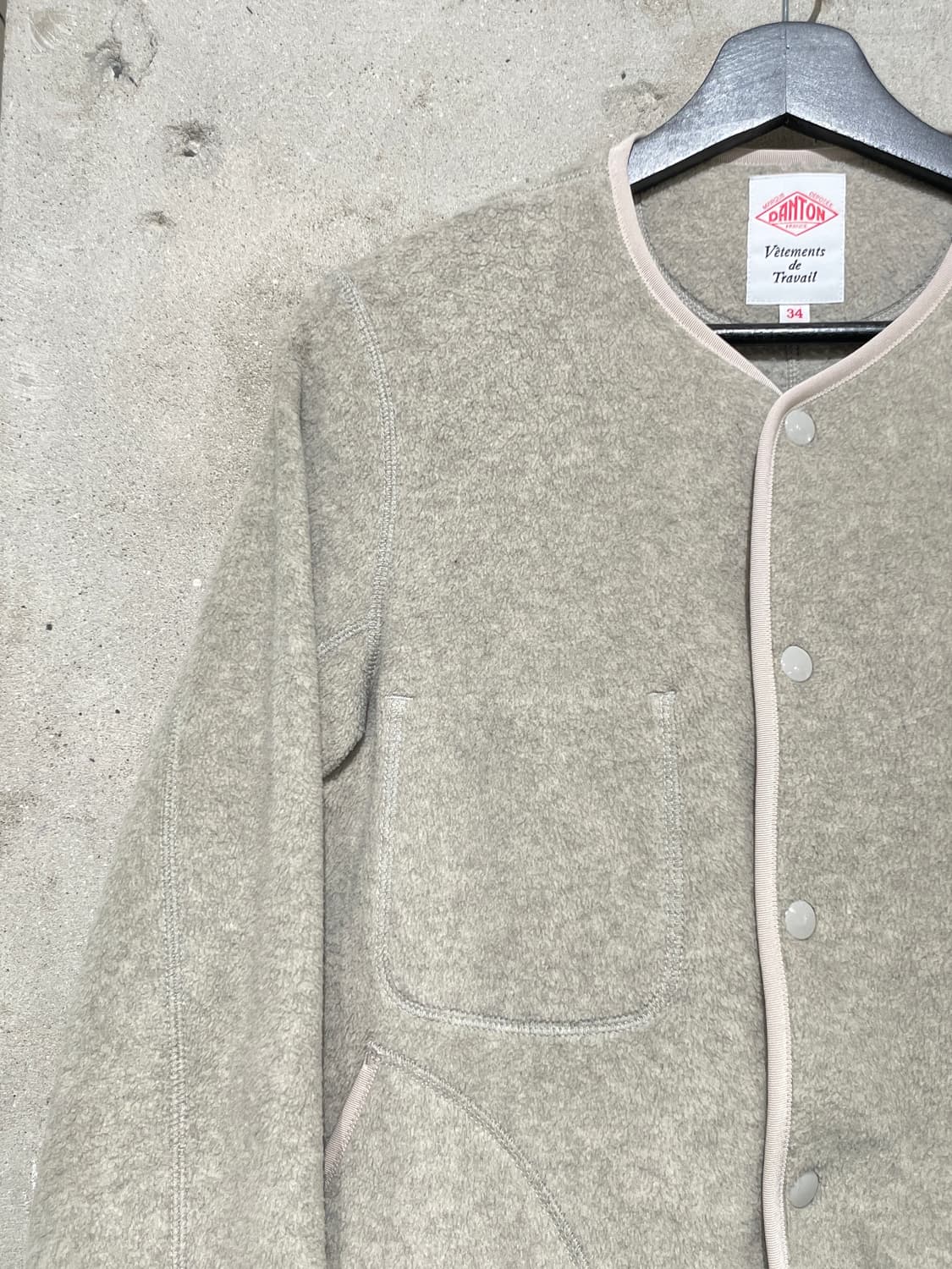 단톤 카라리스 플리스 자켓 상품이미지2